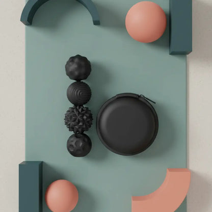 Bolas Magnéticas Fidget de Silicone com 4 Texturas Incluo - imagem 9
