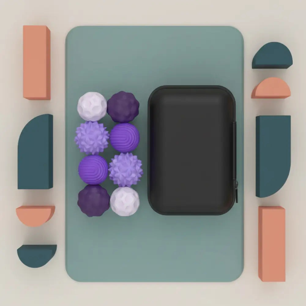 Bolas Magnéticas Fidget de Silicone com 4 Texturas Incluo - imagem 7
