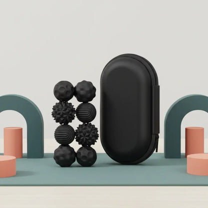 Bolas Magnéticas Fidget de Silicone com 4 Texturas Incluo - imagem 5