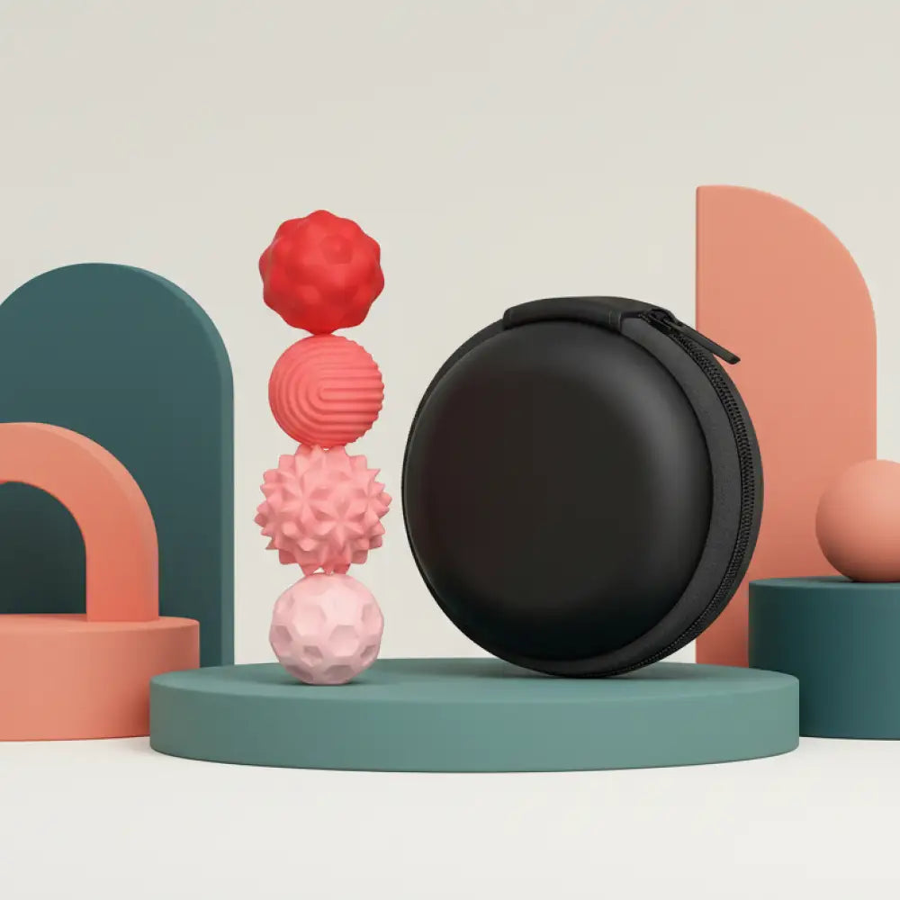Bolas Magnéticas Fidget de Silicone com 4 Texturas Incluo - imagem 8