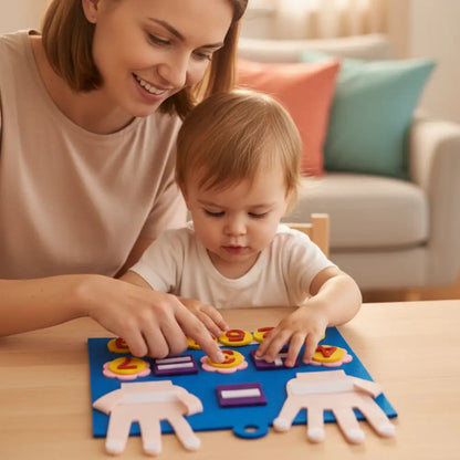 Brinquedo Educativo de Matemática em Feltro - Contagem de Números — imagem 2