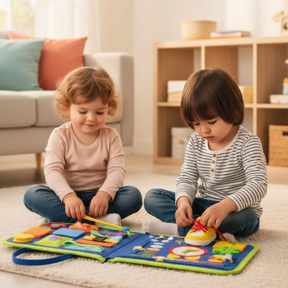 Busy Board Montessori Mochila Incluo - imagem 5