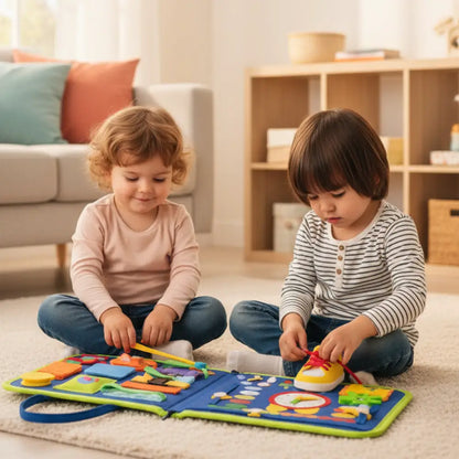 Busy Board Montessori Mochila Incluo - imagem 5