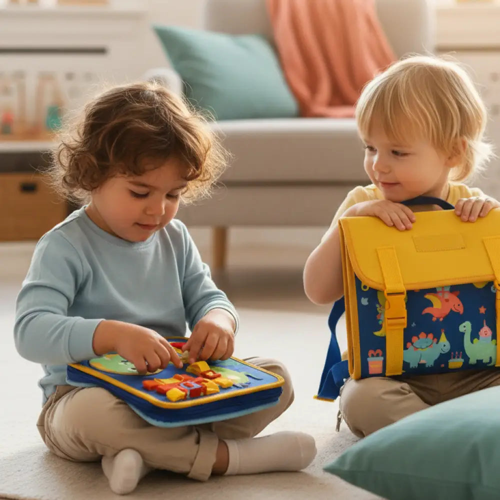 Busy Board Montessori Mochila Incluo - imagem 10