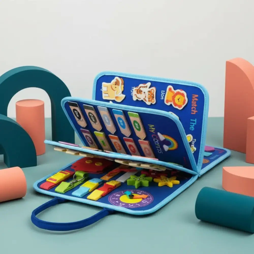 Busy Book Montessori em Feltro Incluo - imagem 2