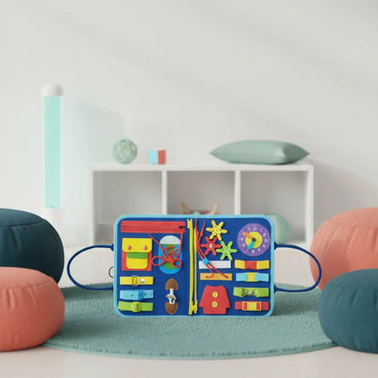 Busy Book Montessori em Feltro Incluo - imagem 6
