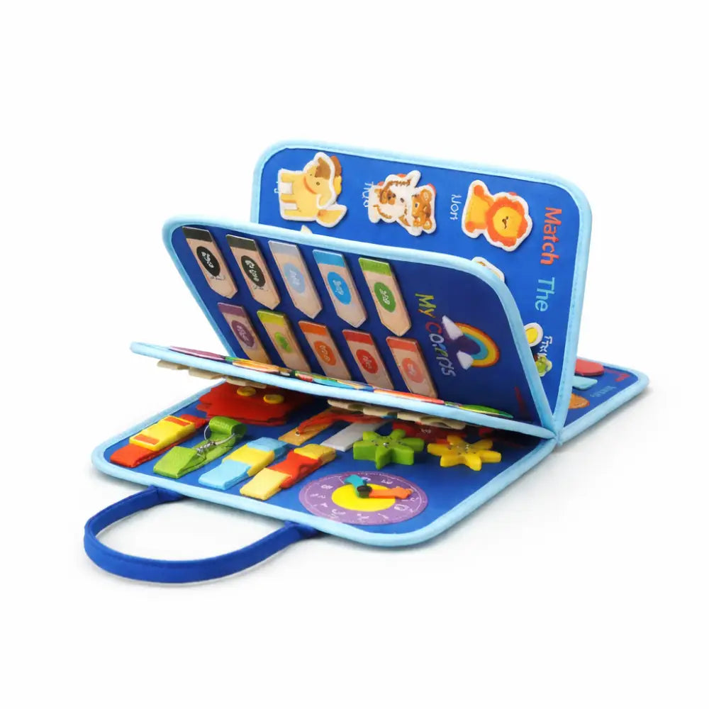 Busy Book Montessori em Feltro Incluo