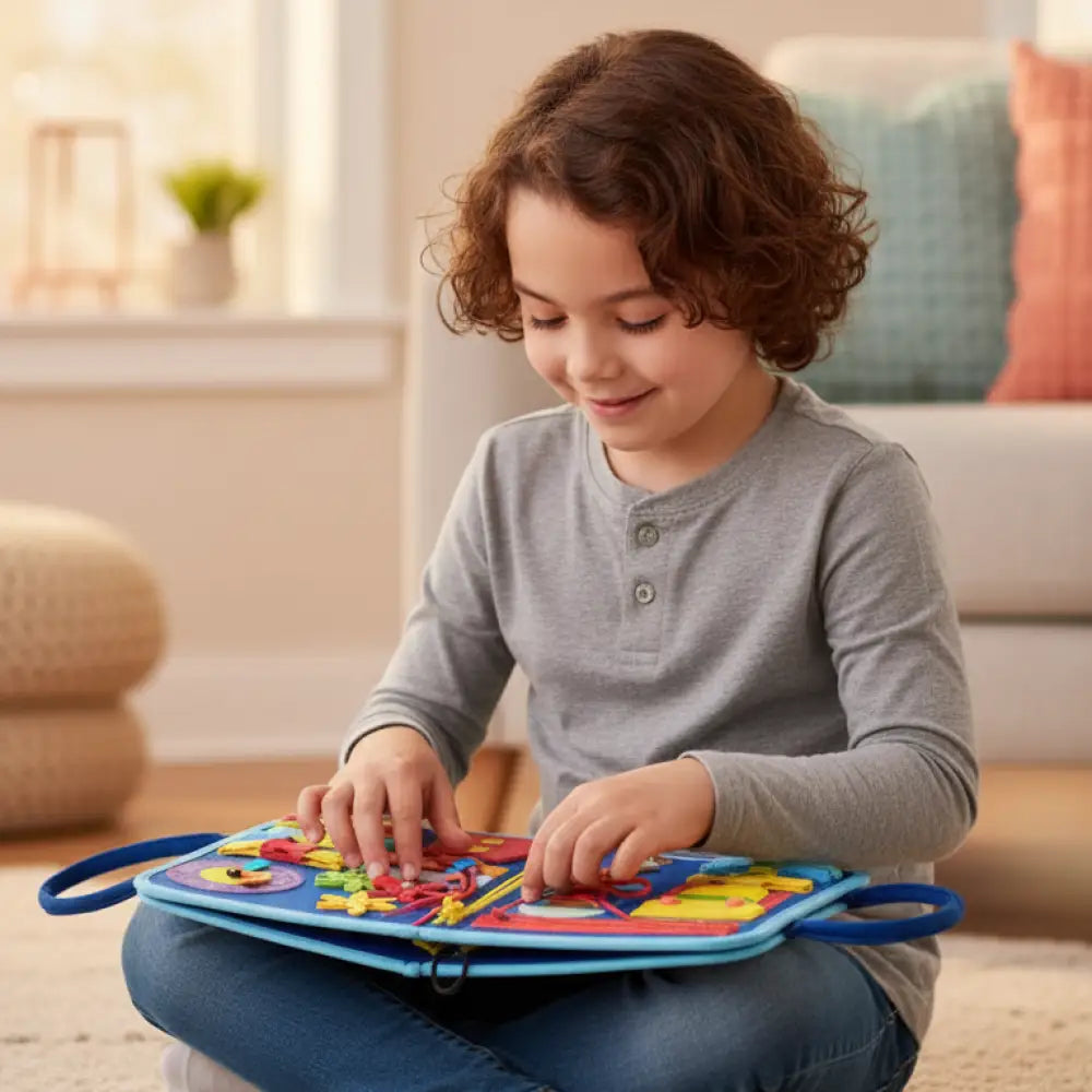 Busy Book Montessori em Feltro Incluo - imagem 3