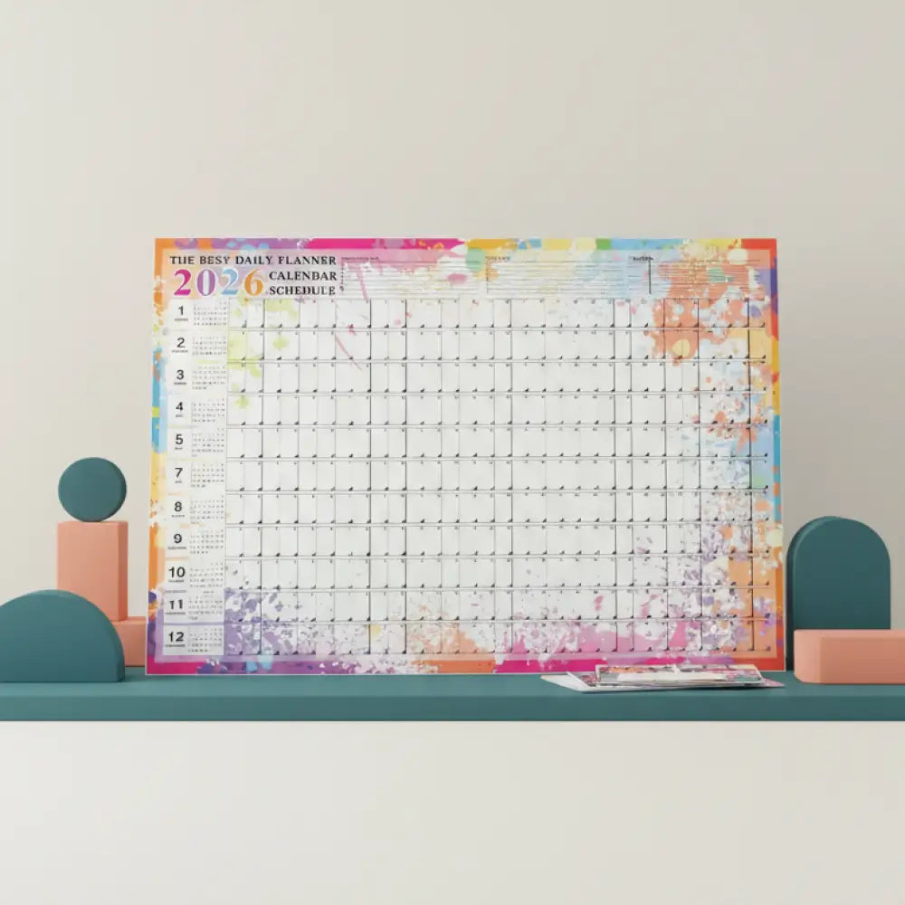 Calendario Planejador 2026 de Parede Incluo - imagem 4