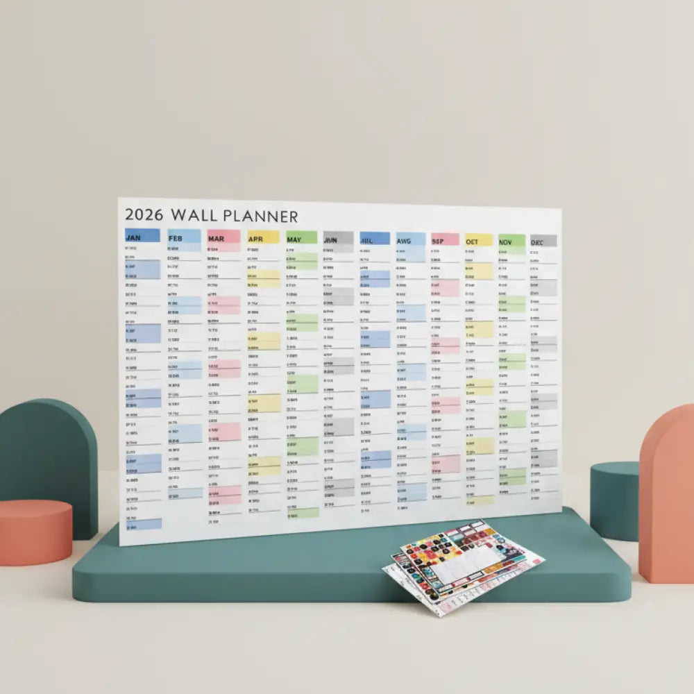Calendario Planejador 2026 de Parede Incluo - imagem 9
