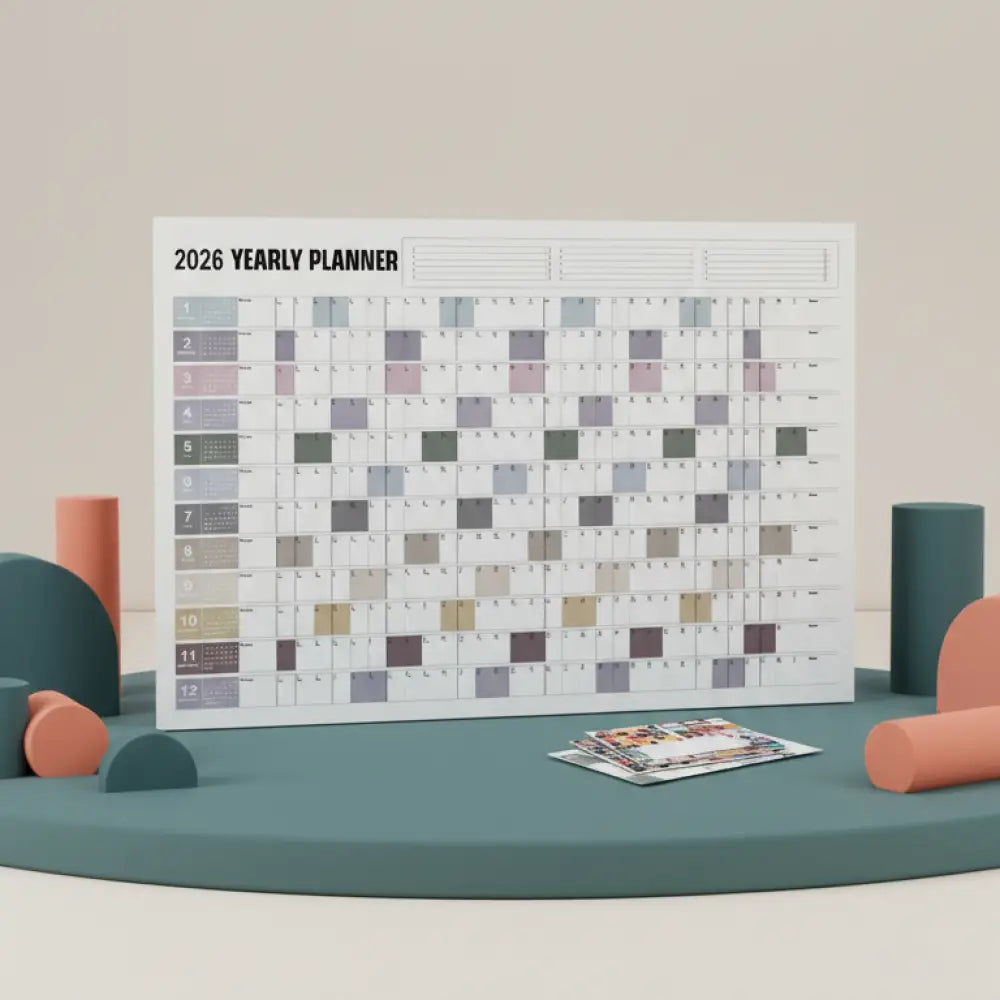 Calendario Planejador 2026 de Parede Incluo - imagem 8