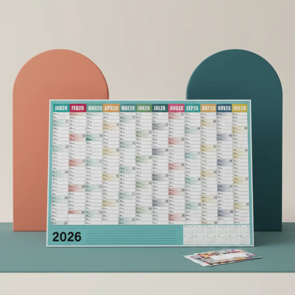 Calendario Planejador 2026 de Parede Incluo - imagem 11