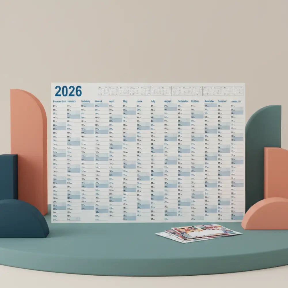 Calendario Planejador 2026 de Parede Incluo - imagem 5