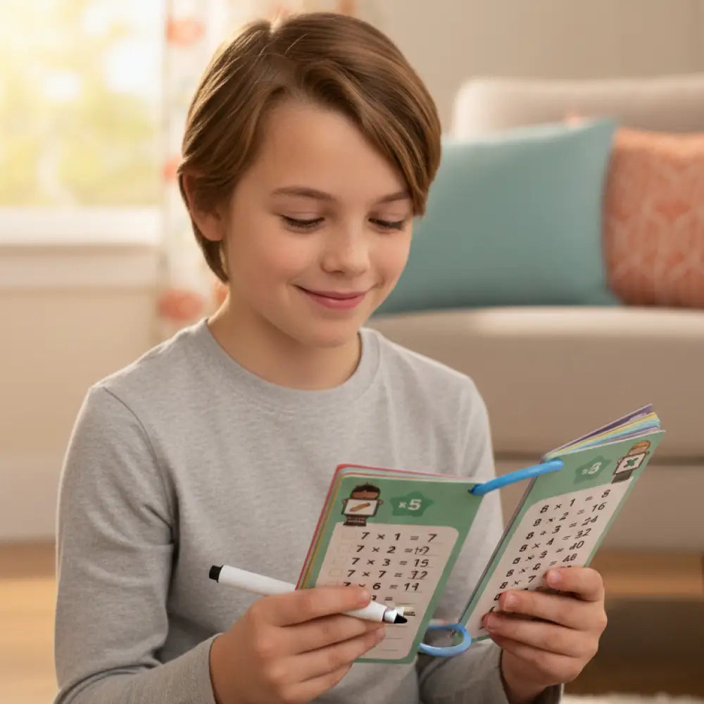 Cartões de Multiplicação Montessori Autocorretivos - Tabuada 0-12 Bilíngue 86g - Multiplication - Materiais Educativos
