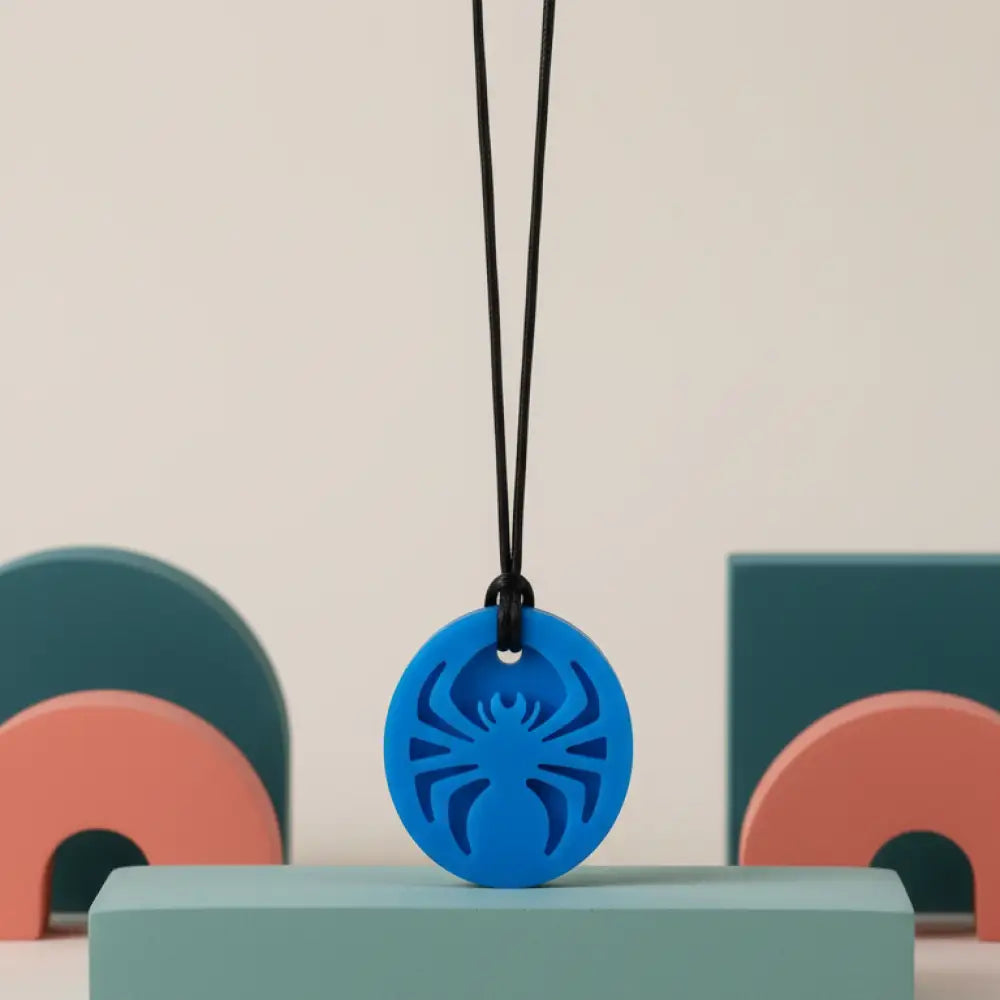 Colar Mordedor Silicone Design Aranha - Estímulo Oral e Conforto Tátil — imagem 6