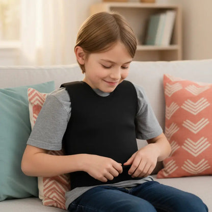 Colete Sensorial de Compressão Infantil - Compressão Suave e Conforto