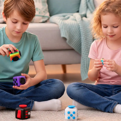 Cubo Fidget Magnético com Botões de Clique Incluo - imagem 3