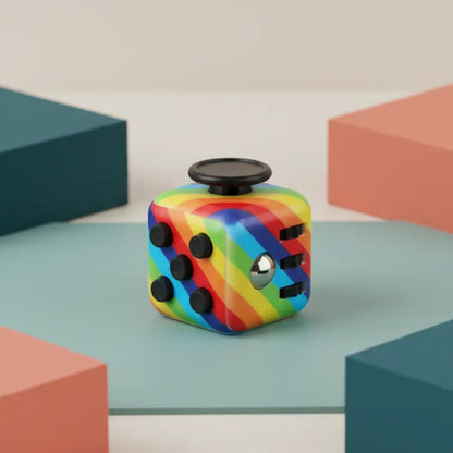 Cubo Fidget Magnético com Botões de Clique Incluo - imagem 6