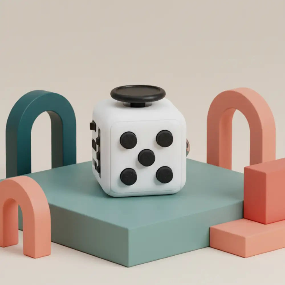 Cubo Fidget Magnético com Botões de Clique Incluo - imagem 9