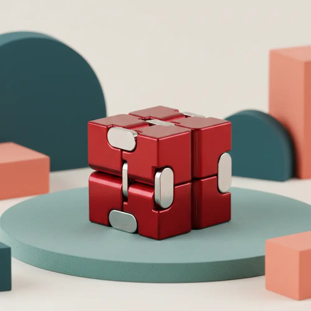 Cubo Infinito Sensorial - Conforto Tátil - Incluo