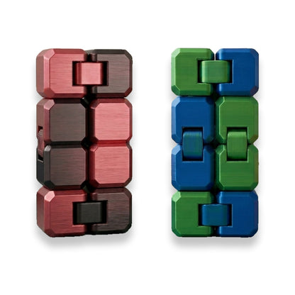Cubo Mágico Infinito — Kit 2 Unidades: duas unidades (duas cores)