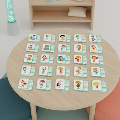 Flashcards Educativos Bilingues 50 Pecas Incluo - imagem 3