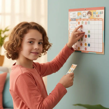 Grafico de Recompensa Infantil Bilingue Incluo - imagem 2