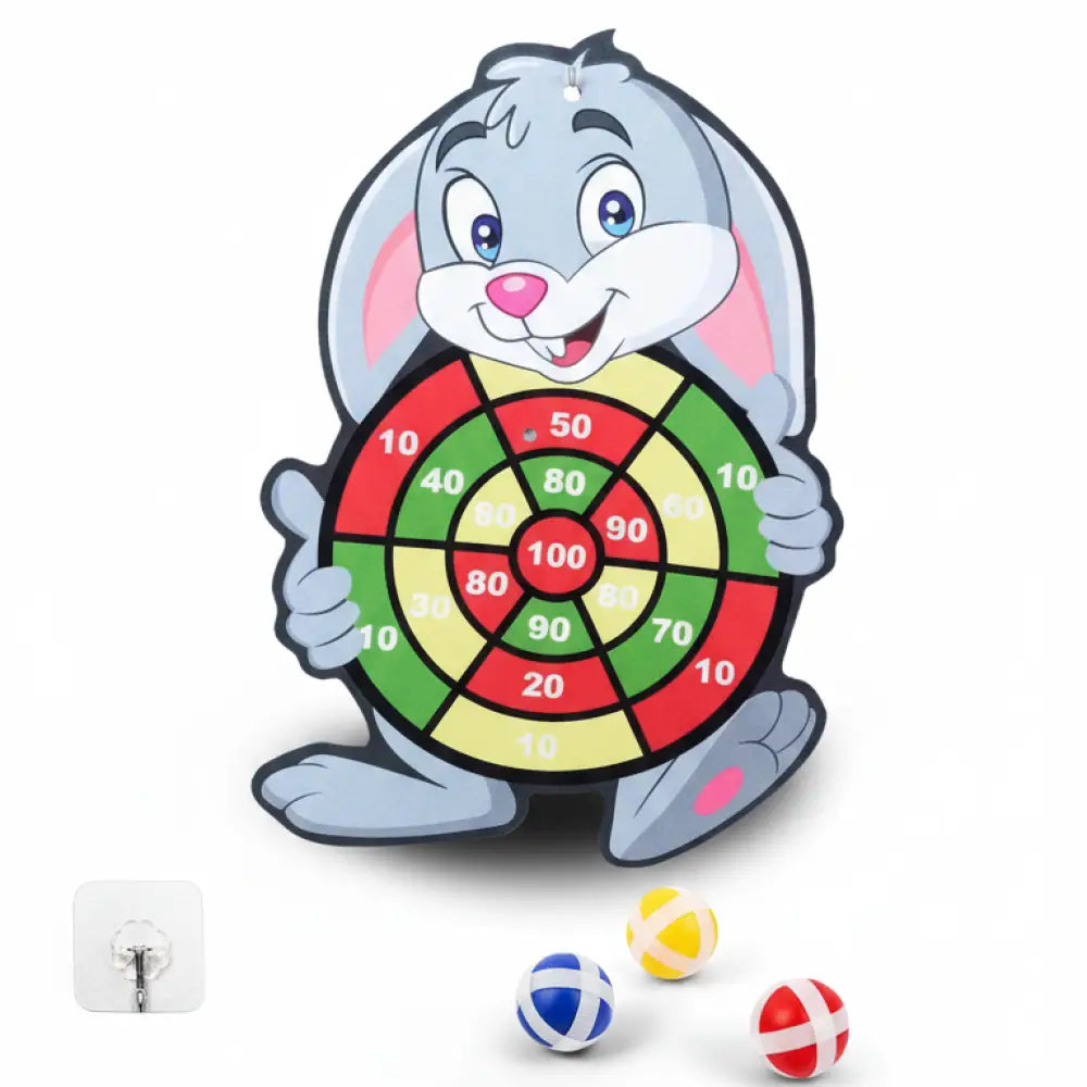 Jogo de Dardo com Bolas Adesivas - Coordenação Motora e Foco - Brinquedos e Jogos de Atividades