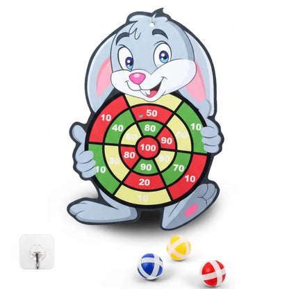 Jogo de Dardo com Bolas Adesivas - Coordenação Motora e Foco - Brinquedos e Jogos de Atividades