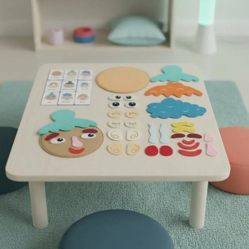 Jogo de Expressoes Faciais Montessori DIY Incluo - imagem 4