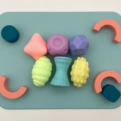 Kit 6 Bolas Texturizadas de TPU Incluo - imagem 8