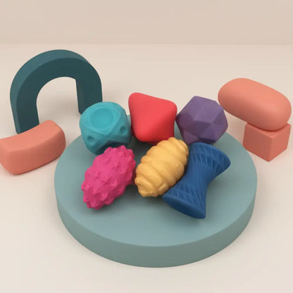 Kit 6 Bolas Texturizadas de TPU Incluo - imagem 5