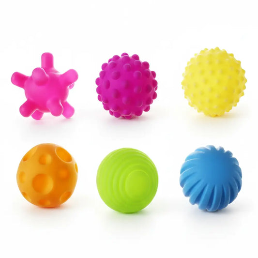 Kit 6 Bolas Texturizadas de TPU Incluo