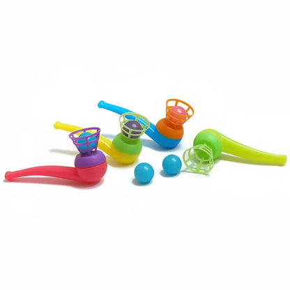 Kit Canudos e Bolas para Sopro - 10 Peças Atóxico