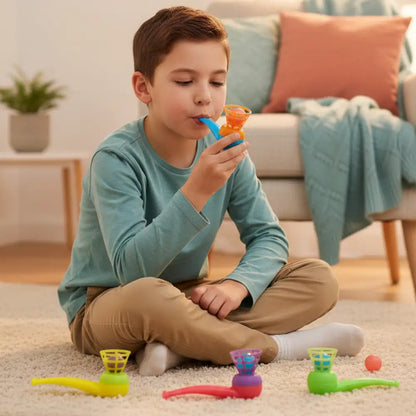 Kit Canudos e Bolas para Sopro - 10 Peças Atóxico — imagem 3