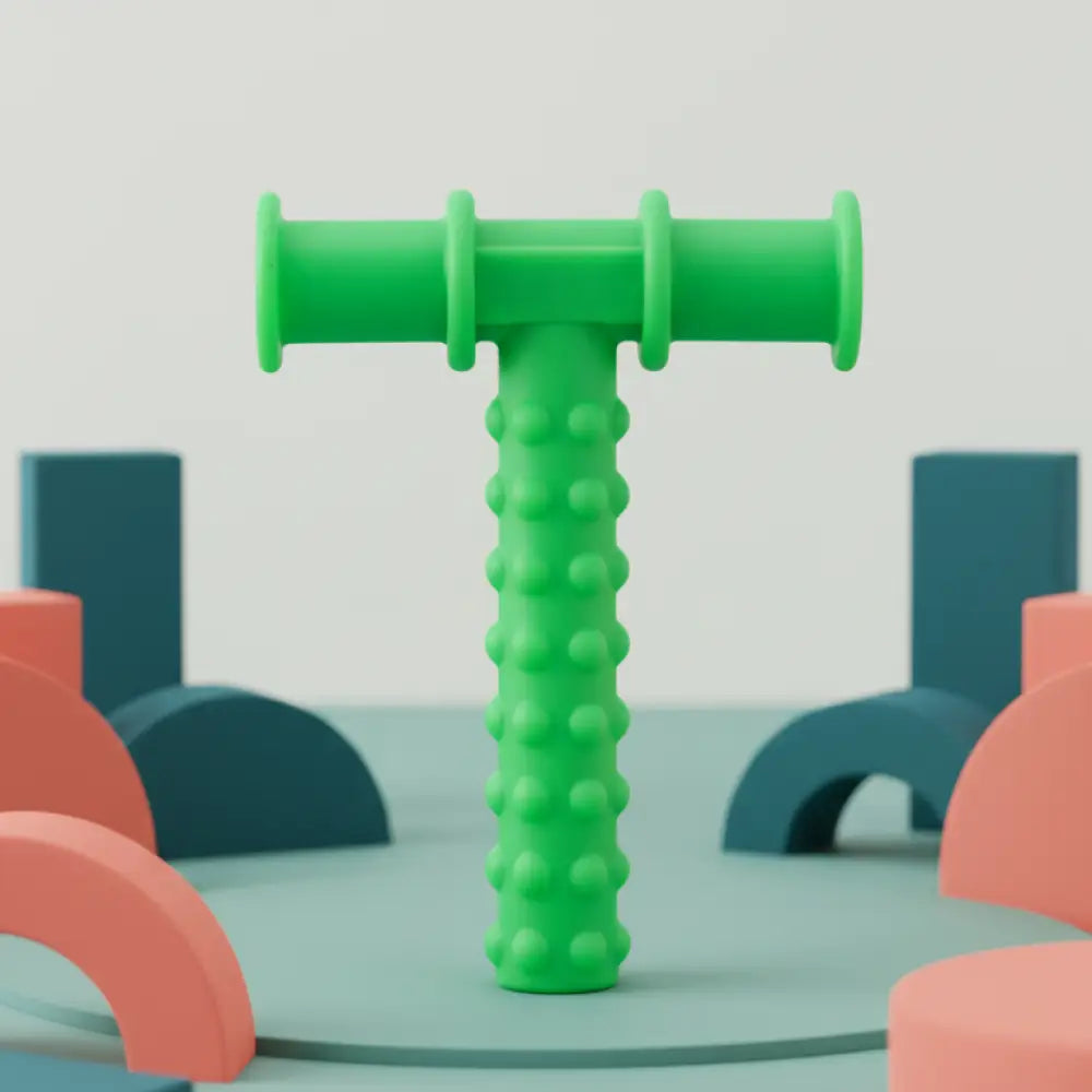 Mordedor em T de Silicone - Conforto Tátil Oral Seguro — imagem 6