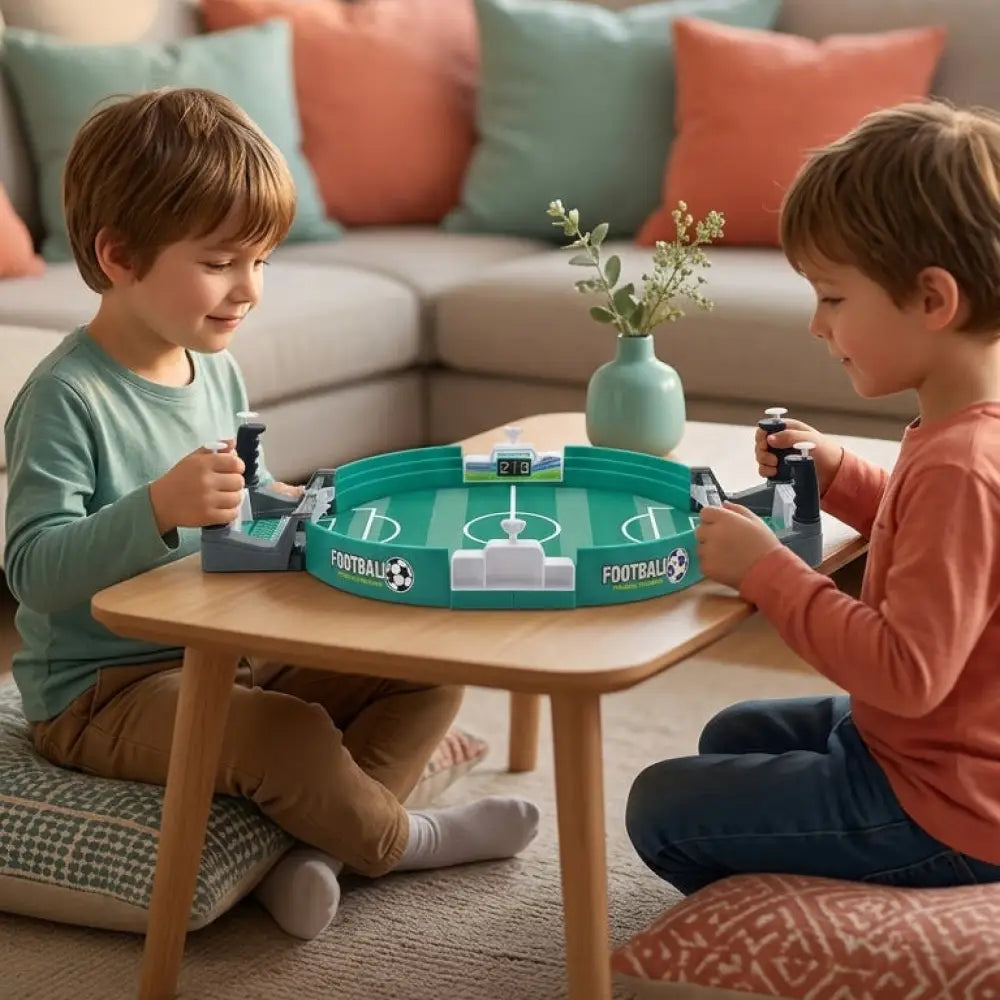 Pebolim de Mesa Compacto Jogo de Futebol Incluo - imagem 2