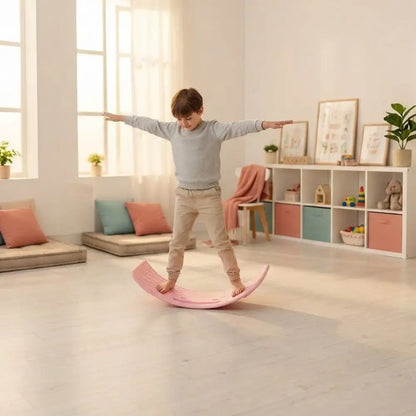 Prancha de Equilibrio Curva Vinil Antiderrapante Incluo - imagem 2