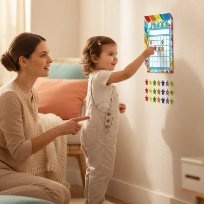 Quadro de Incentivo Infantil com Adesivos Incluo - imagem 3