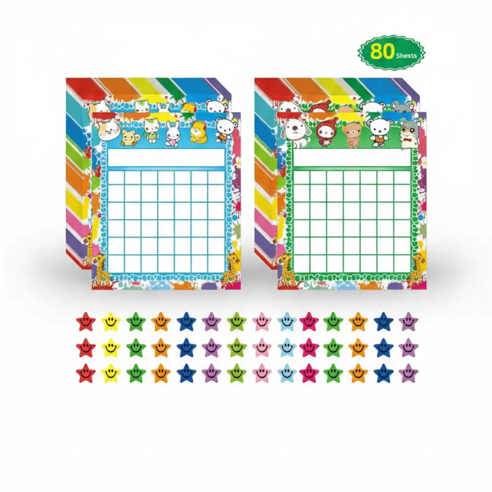 Quadro de Incentivo Infantil com Adesivos Incluo