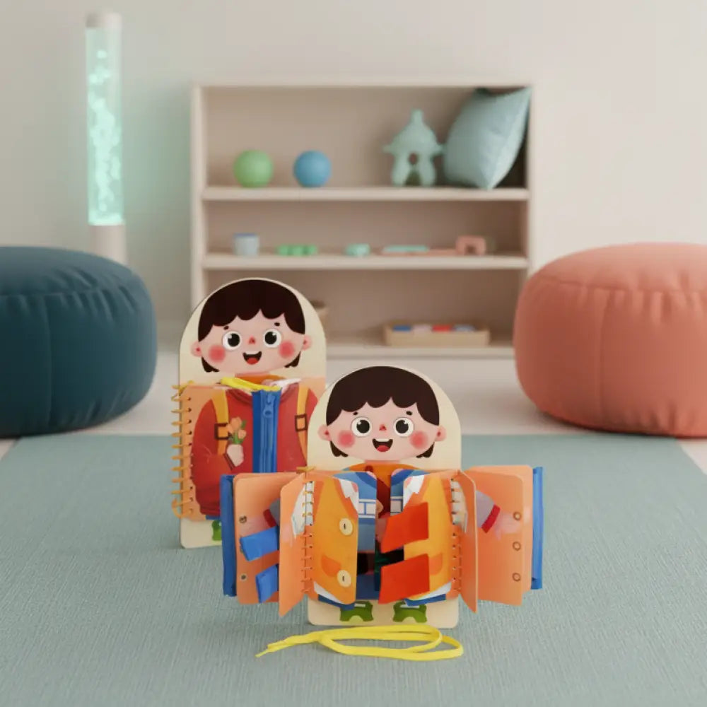 Quadro Ocupado Montessori Madeira Incluo - imagem 5