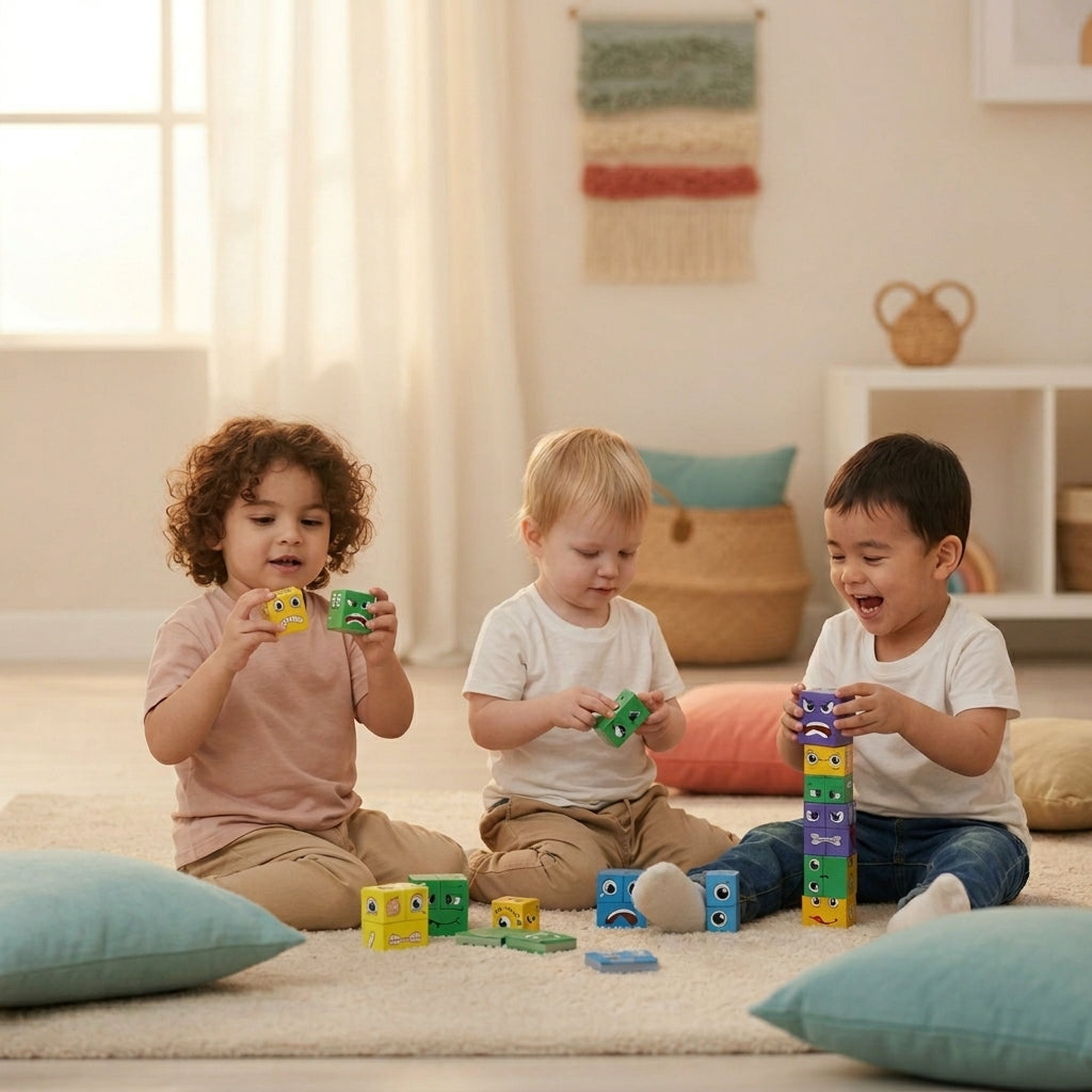 Cubo de Emoções Montessori Incluo - imagem 2