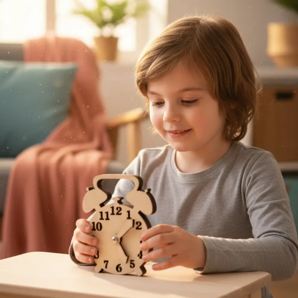 Relogio Educativo Montessori DIY Incluo - imagem 3