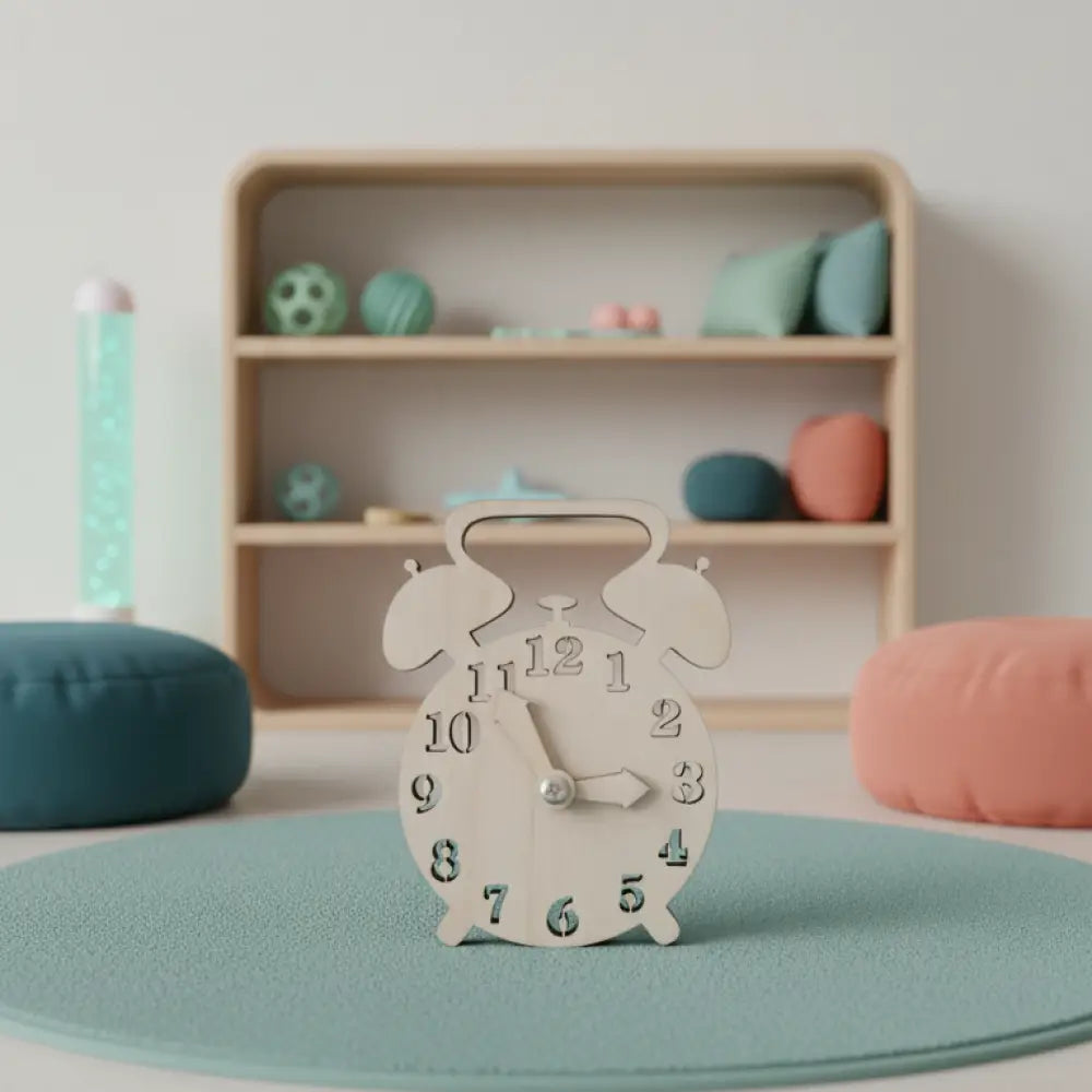 Relogio Educativo Montessori DIY Incluo - imagem 4