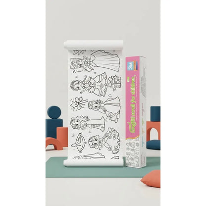 Rolo de Papel para Colorir 3 Metros Autoadesivo Incluo - imagem 13