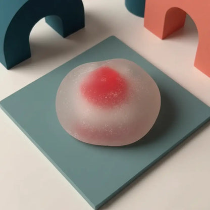 Squishy Mochi Morango Slow Rising Incluo - imagem 3