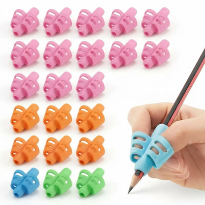 Suporte de Caneta de Silicone Infantil Ergonomico Incluo - imagem 4