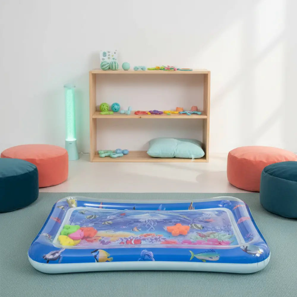 Tapete de Água Inflavável BPA Free - Estímulo Visual e Motor para Bebês — imagem 4