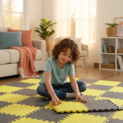 Tapete Puzzle EVA Infantil 30x30cm Incluo - imagem 3