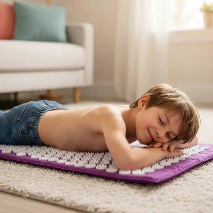 Tapete Tátil com Pontos Texturizados e Travesseiro Ergonômico